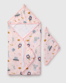 Hooded Towel Set - Astro Explorers