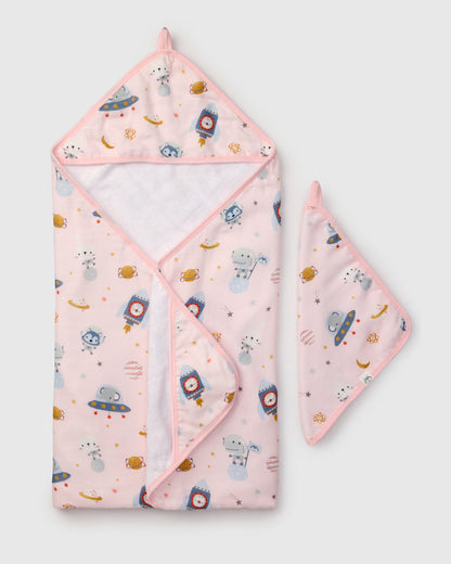Hooded Towel Set - Astro Explorers