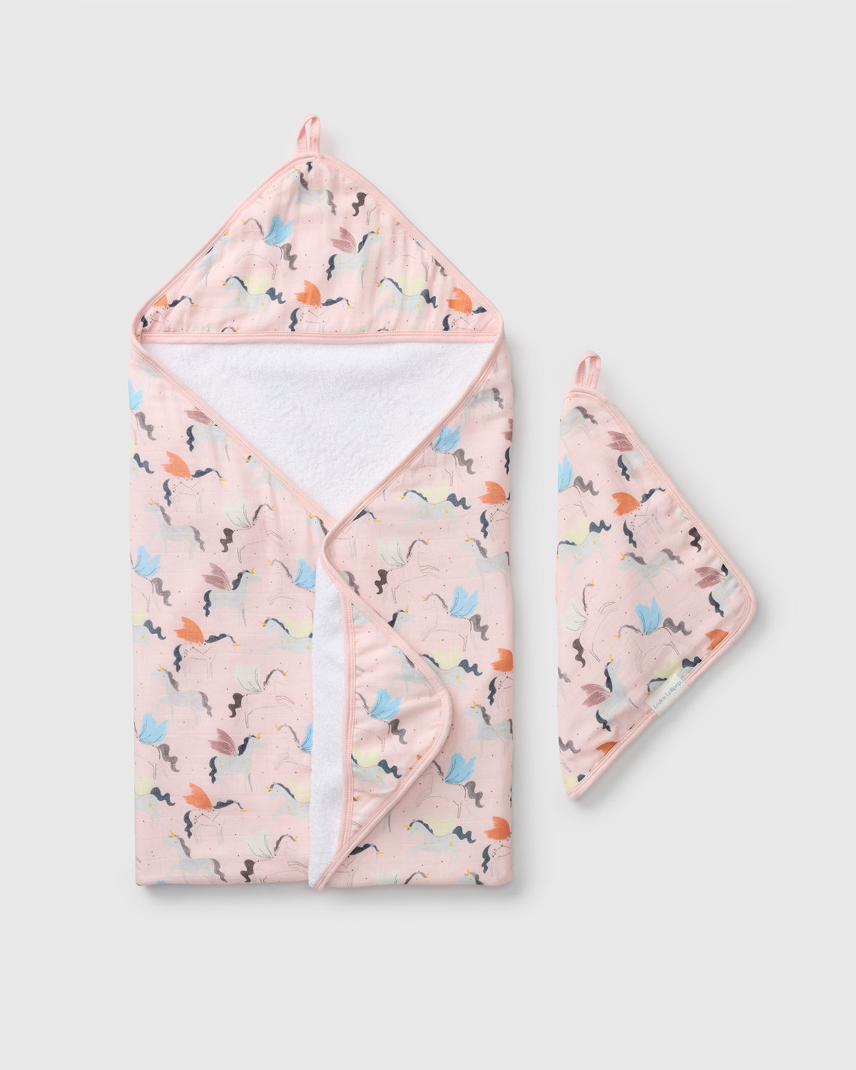 Hooded Towel Set - Unicorn Ballet