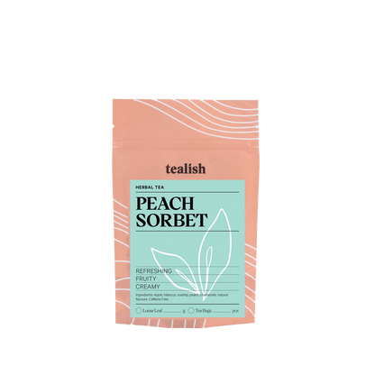 Sorbet à la pêche