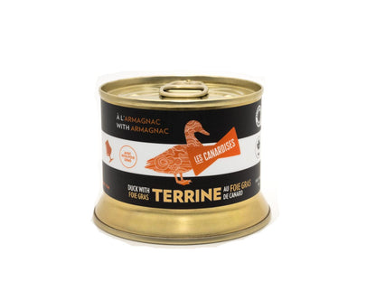 Terrine aux magrets de canard, foie gras et armagnac