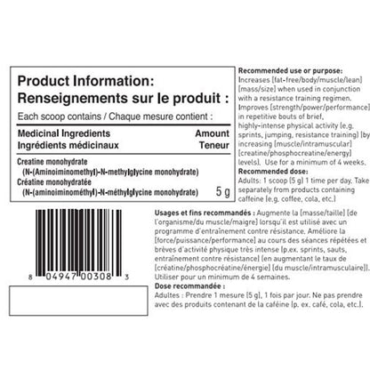 Tested Nutrition CREATINE MONOHYDRATE, 1000g