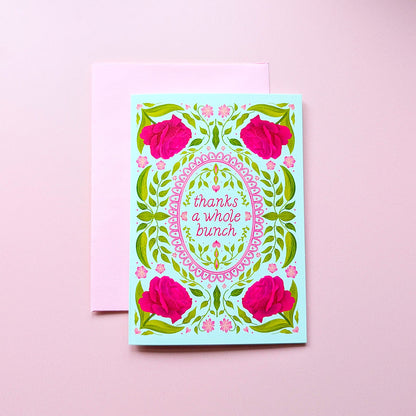 Merci infiniment | Mini carte de vœux