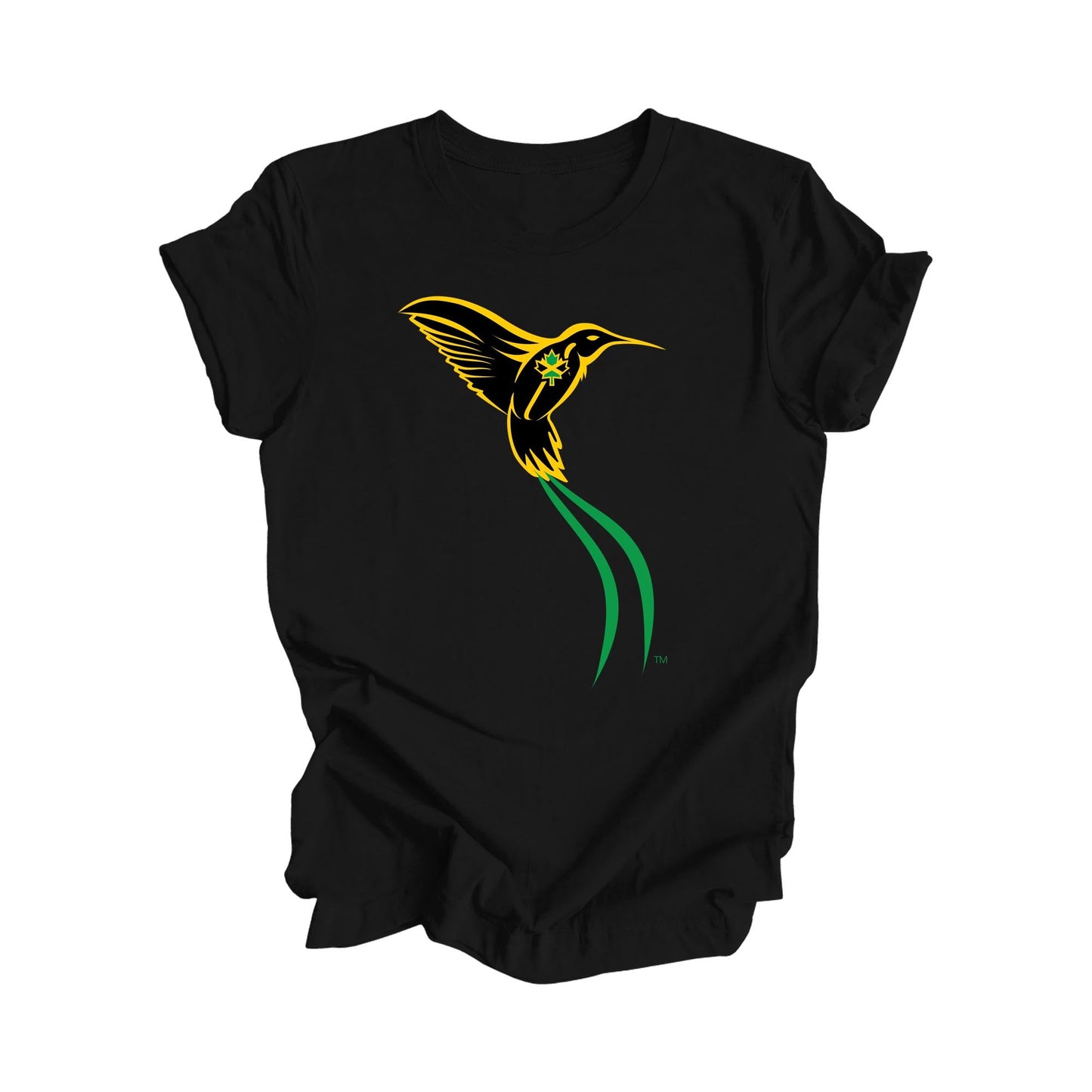 The Doctor Bird Jamaica - Feuille d'érable canadienne, colibri, t-shirt cadeau jamaïcain, cadeau Jamaïque, t-shirt symbole national, chemise des Caraïbes, t-shirt code régional 876, chemise Kingston, t-shirt Antilles - Inspired X