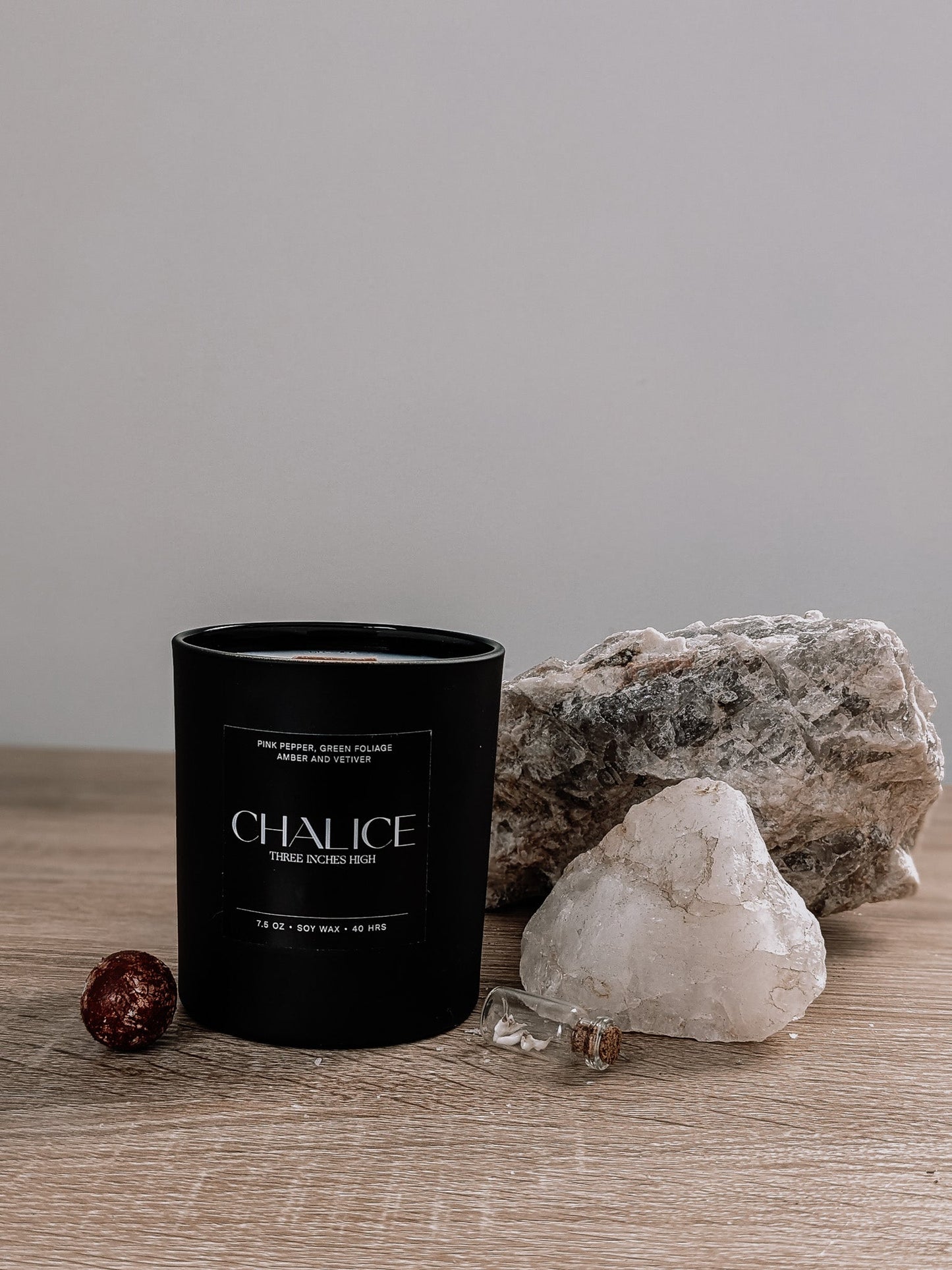 Bougie calice - Cire de soja 8oz