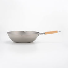 Wok Yoshikawa Cook-Pal en titane 36cm | Ustensiles de cuisine japonais en titane