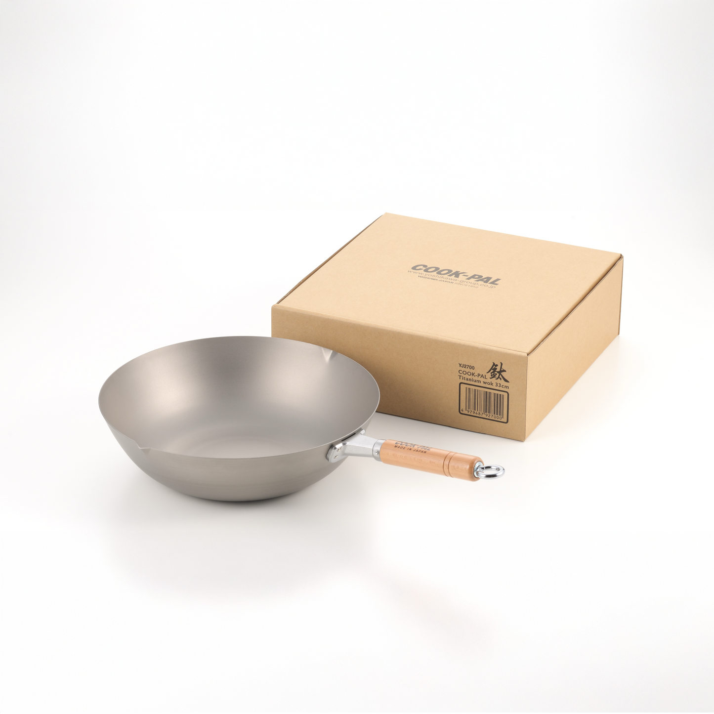 Yoshikawa Cook-Pal Titanium Wok 36cm