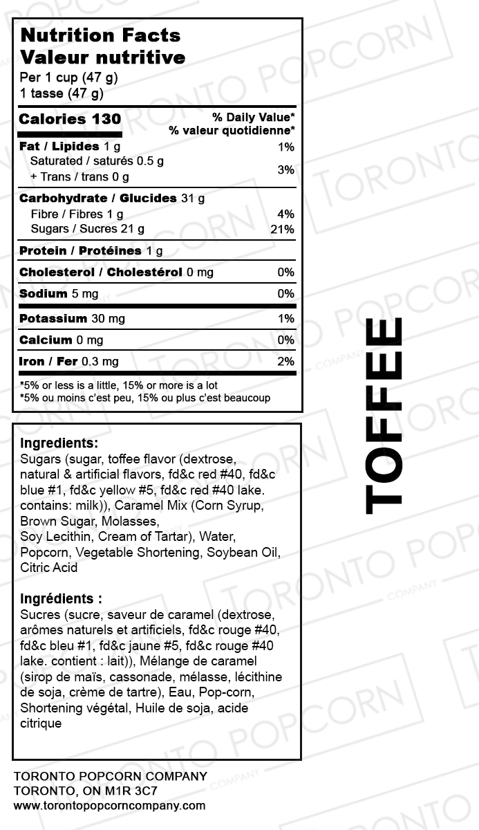 Popcorn au caramel