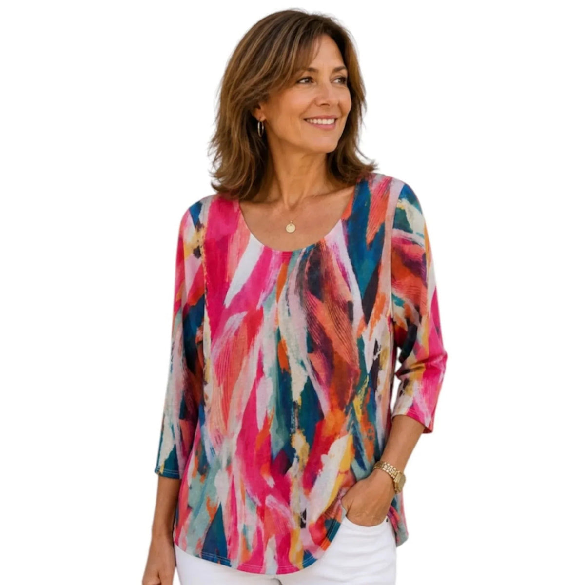 Top coloré