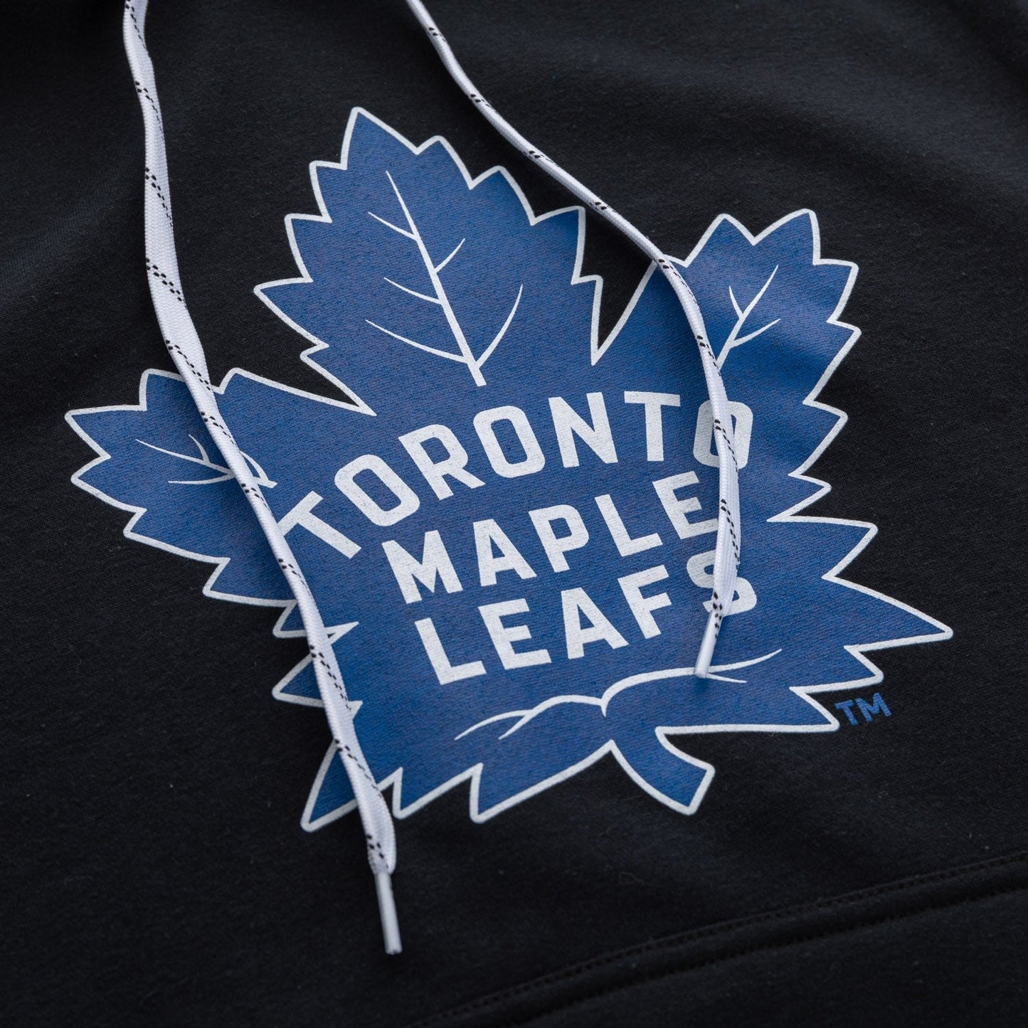 Chandail à capuchon de style universitaire rétro des Maple Leafs de Toronto