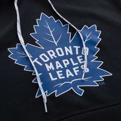 Chandail à capuchon de style universitaire rétro des Maple Leafs de Toronto