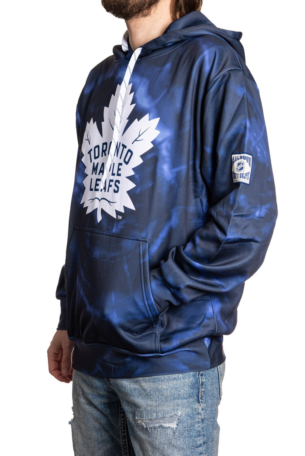 Chandail à capuchon par sublimation des Maple Leafs de Toronto