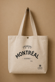 Sac fourre-tout Montréal Québec Illustration Toile