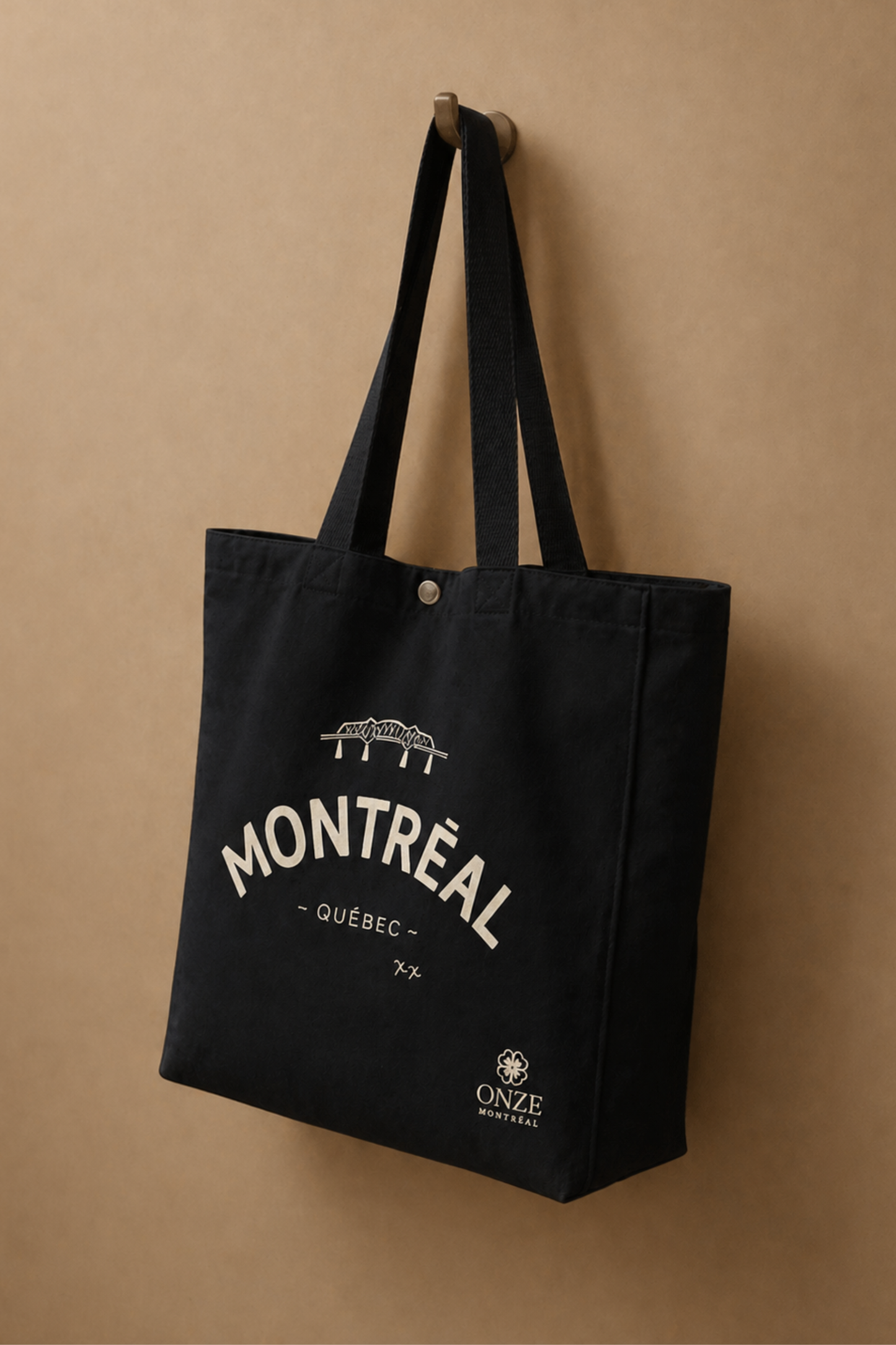 Sac fourre-tout Montréal Québec Illustration Toile