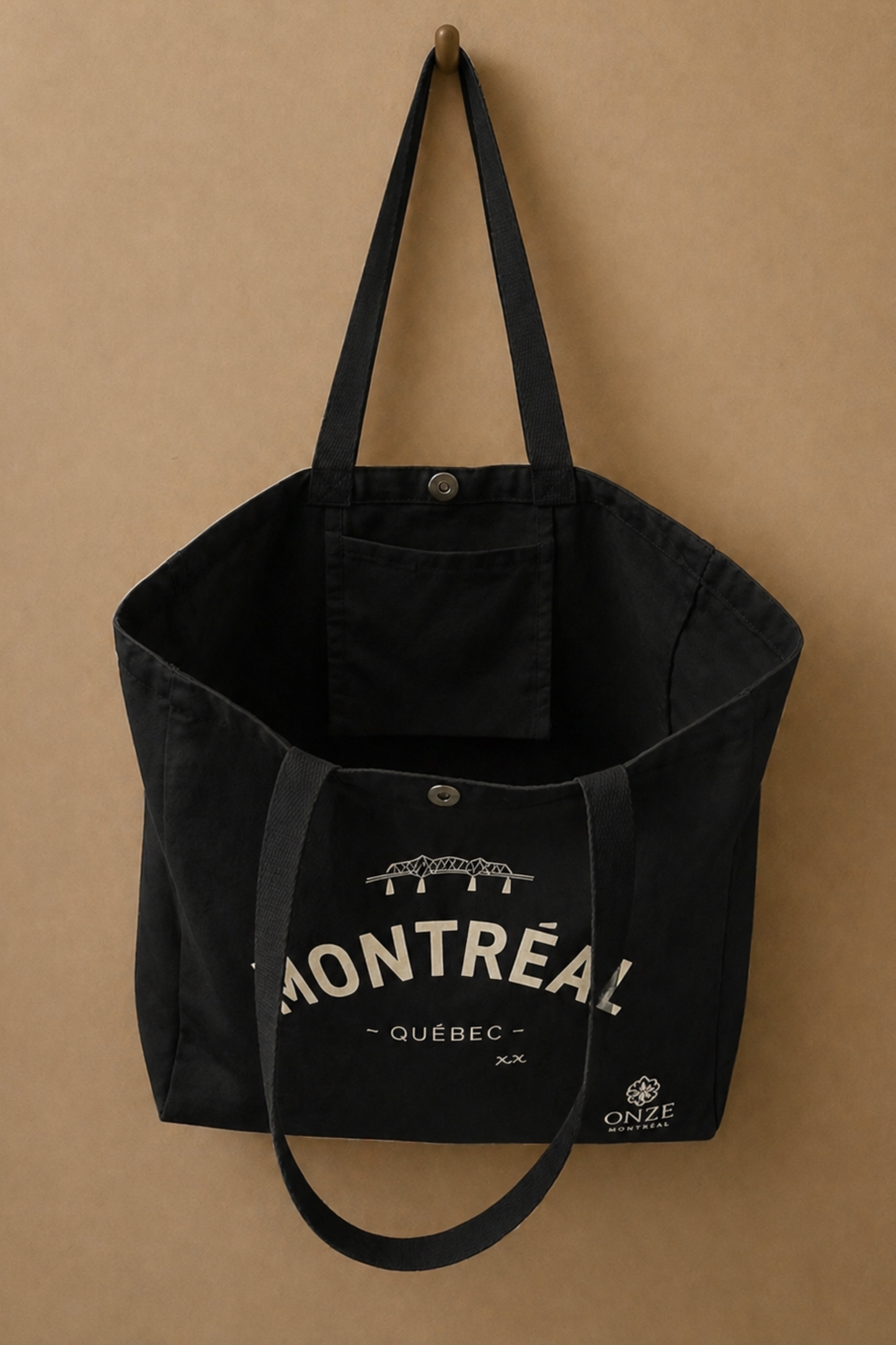 Sac fourre-tout Montréal Québec Illustration Toile