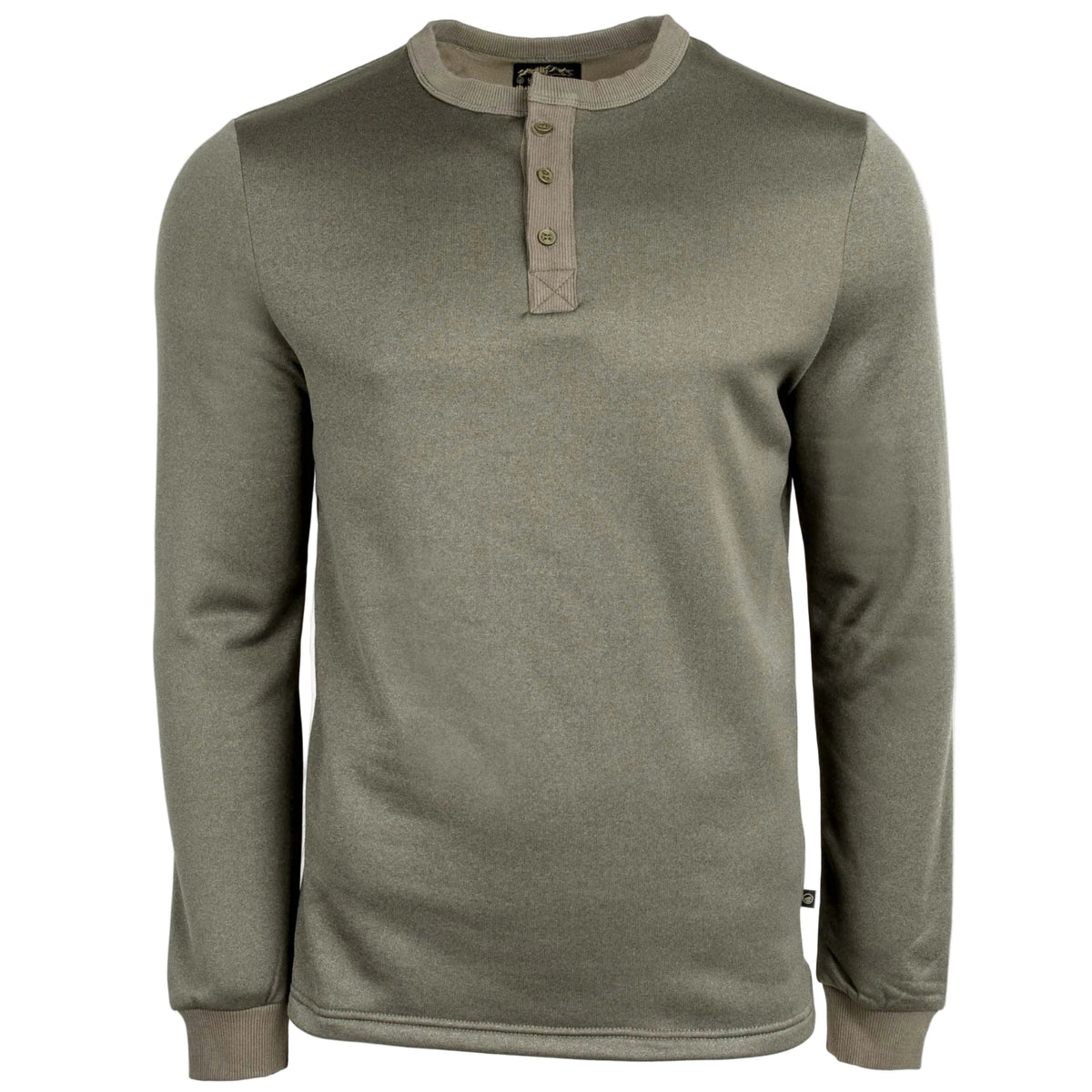 United By Blue Mens Polartec Fleece Henley Shirts Size Small