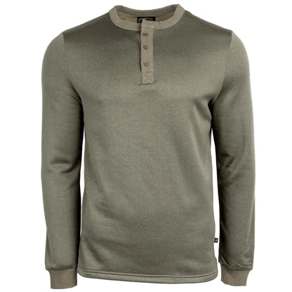 United By Blue Mens Polartec Fleece Henley Shirts Size Small