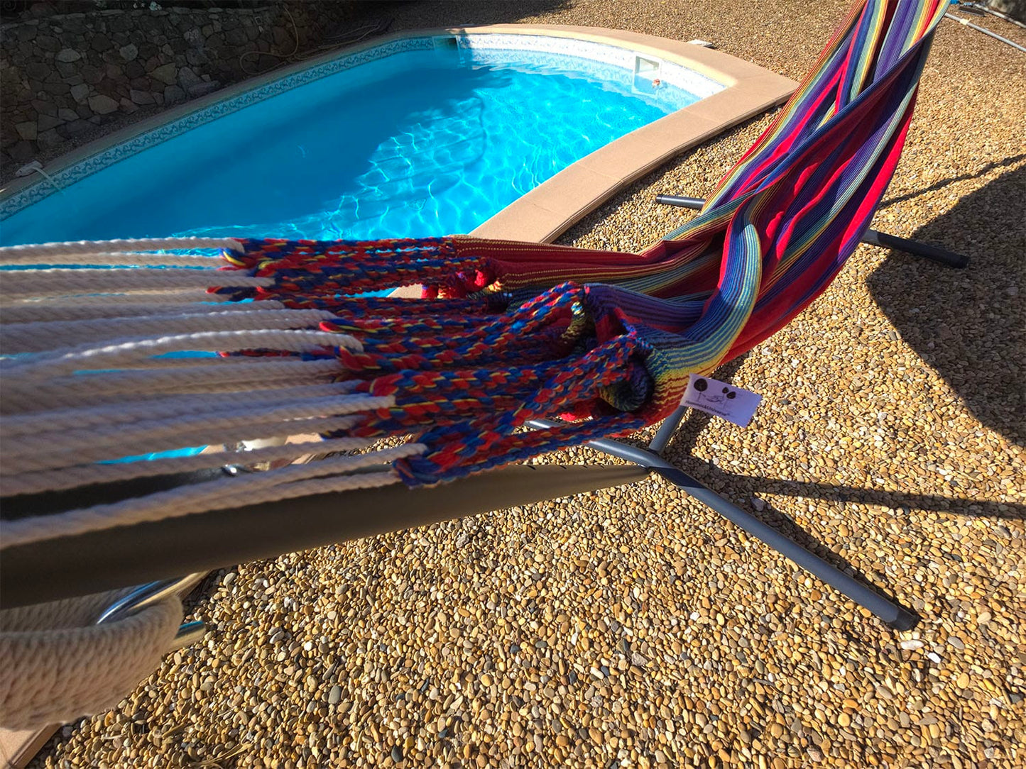 Hamac double de style brésilien de qualité supérieure avec support universel