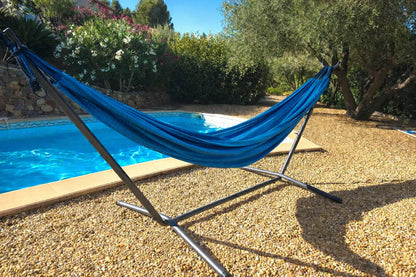Hamac double de style brésilien de qualité supérieure avec support universel