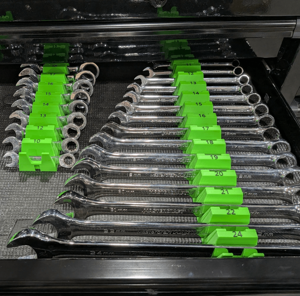 Wrench Modular Magnetic Organizers