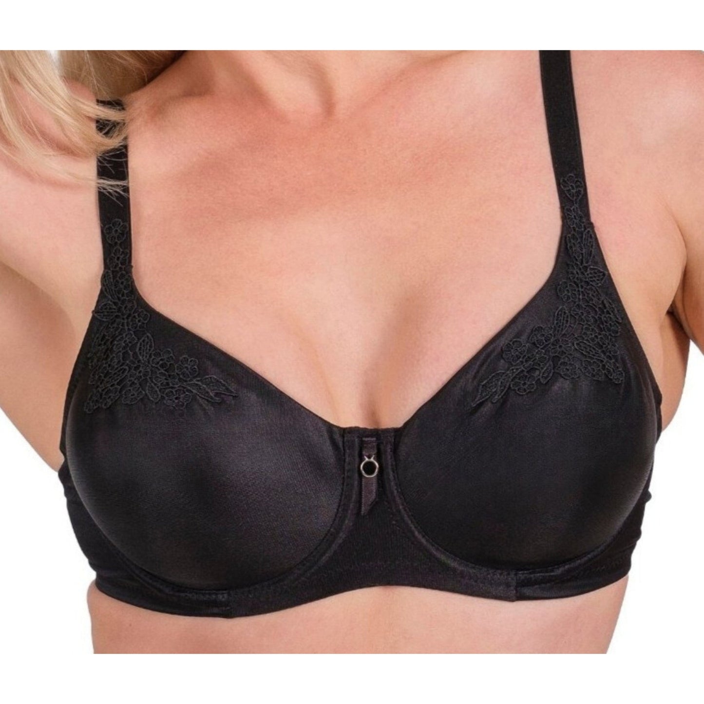Soutien-gorge à armatures en dentelle couvrant intégralement