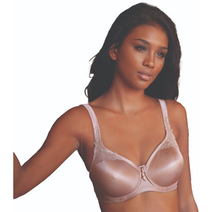 Soutien-gorge à armatures en dentelle couvrant intégralement