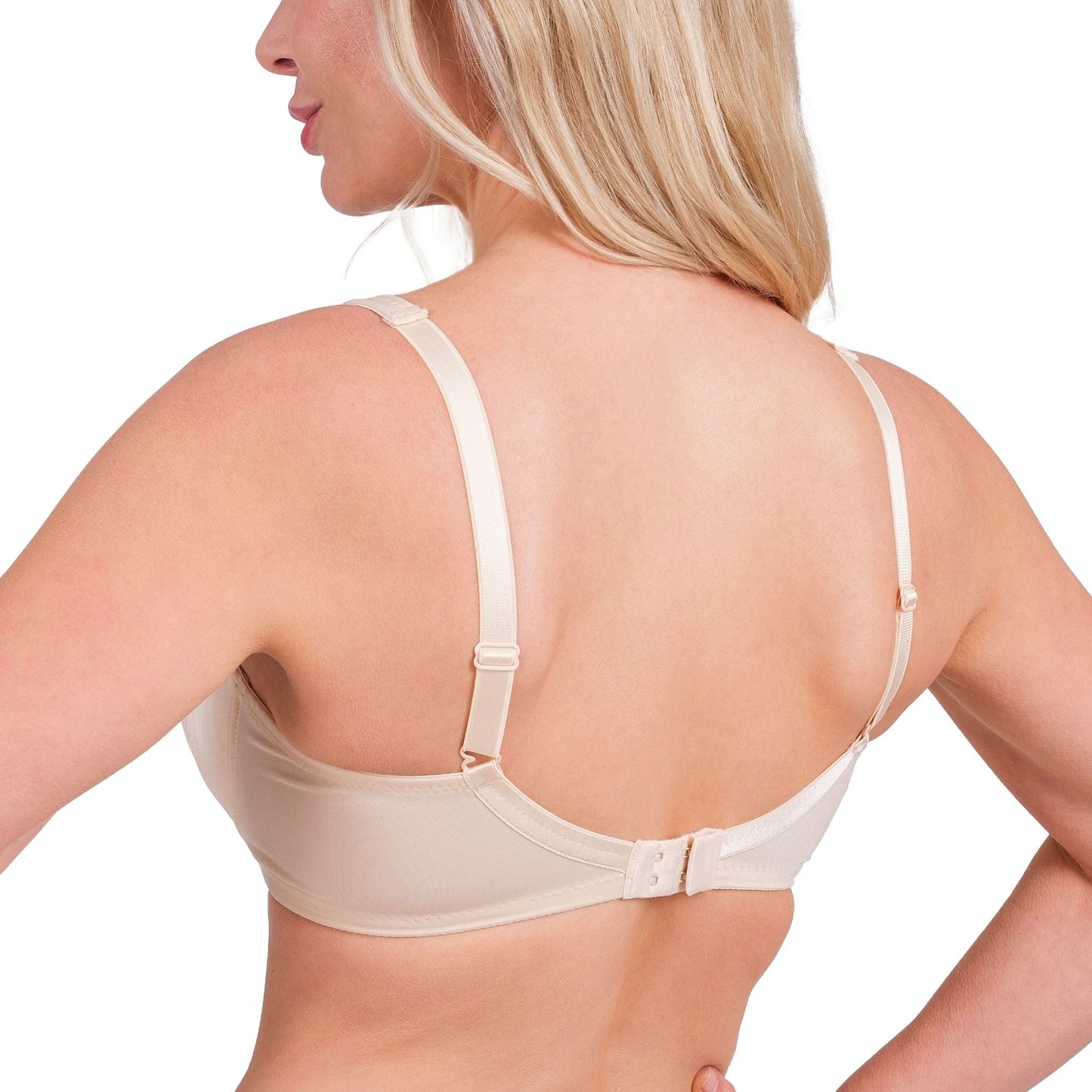 Soutien-gorge à armatures couvrant avec dentelle
