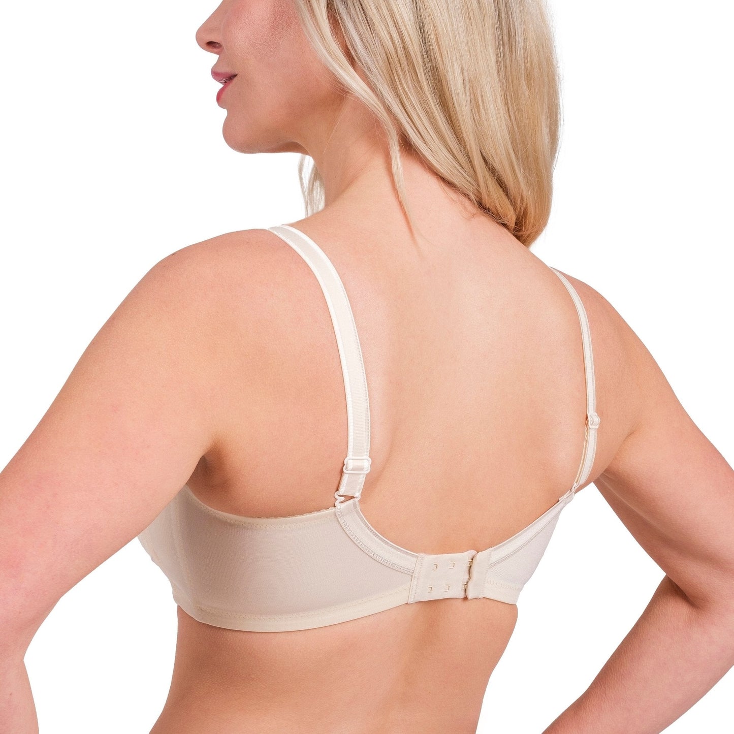 Soutien-gorge sans armature en dentelle à couvrance complète