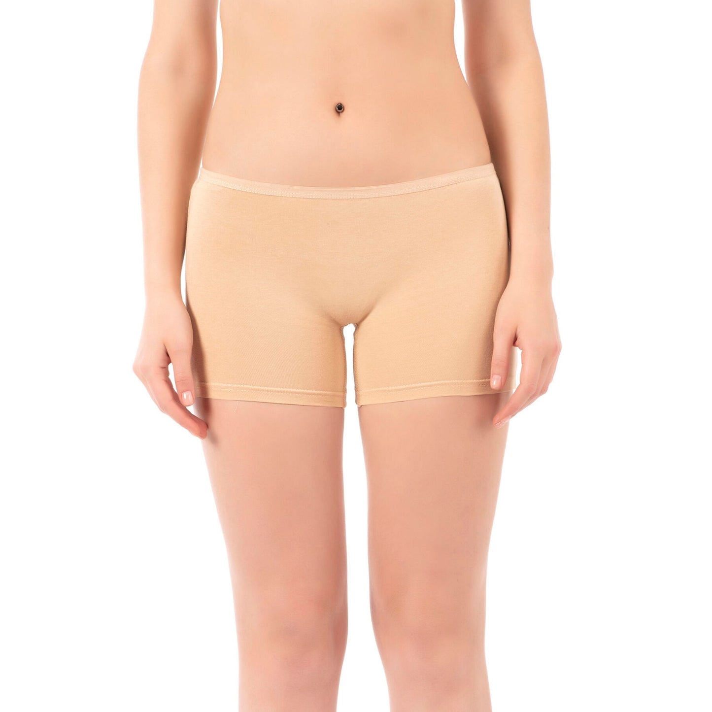 Boxers courts en coton pour femme – Lot de 3