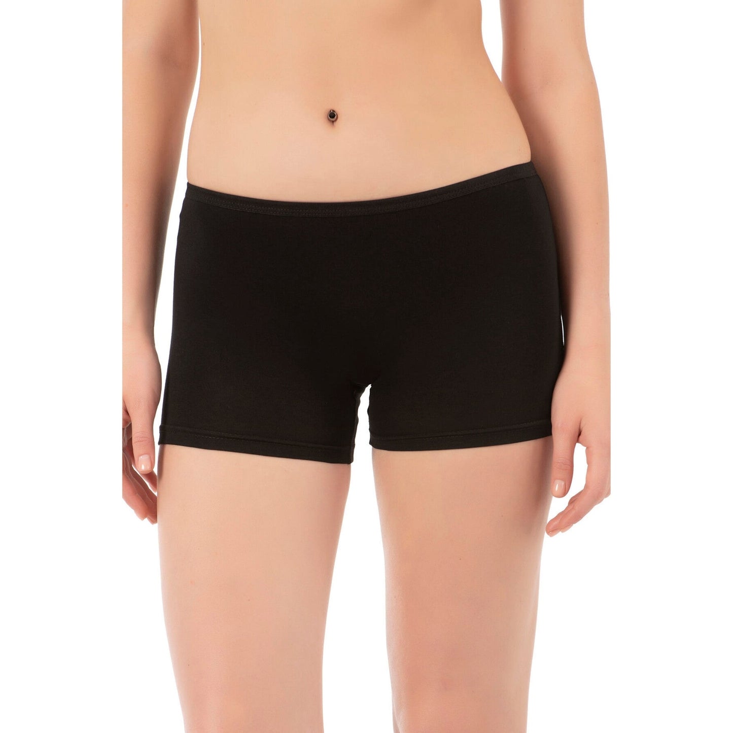 Boxers courts en coton pour femme – Lot de 3