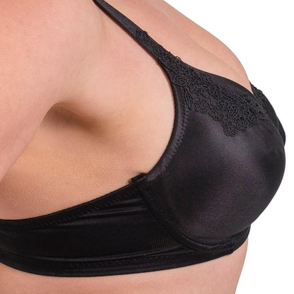 Soutien-gorge à armatures en dentelle couvrant intégralement