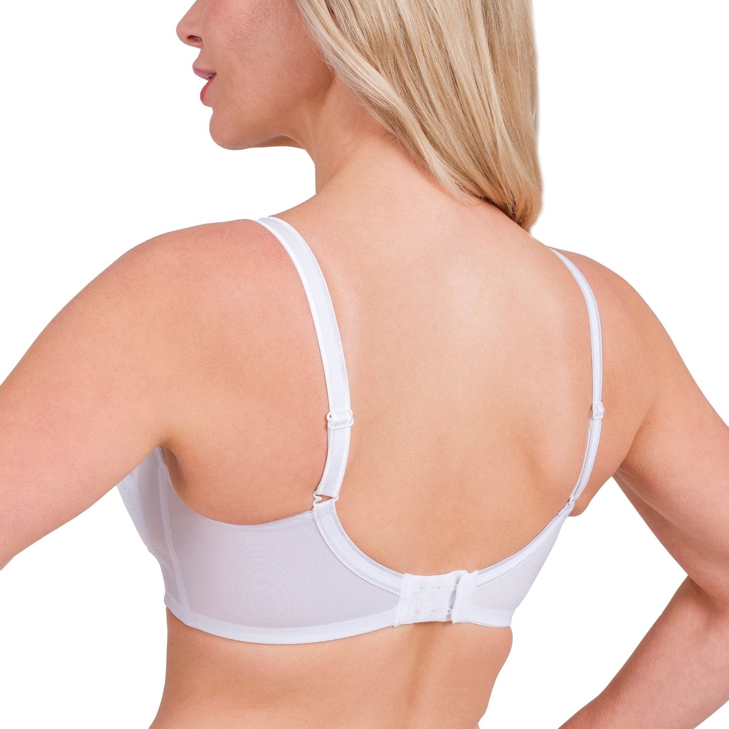 Soutien-gorge sans armature en dentelle à couvrance complète