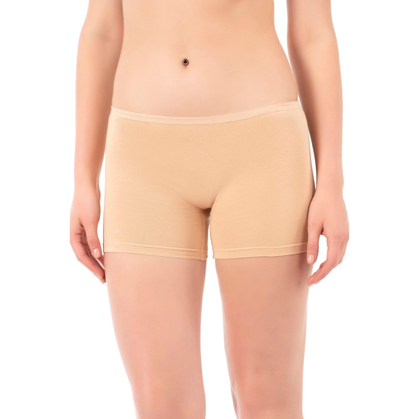 Boxers courts en coton pour femme – Lot de 3