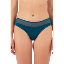 Lot de 7 Culottes Bikini en Coton avec Taille en Maille pour Femme