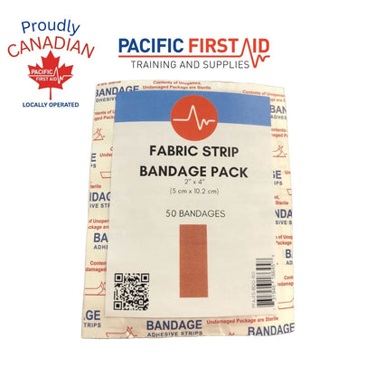 Fabric Strip Large Bandage Patch Pack 2" x  4"
