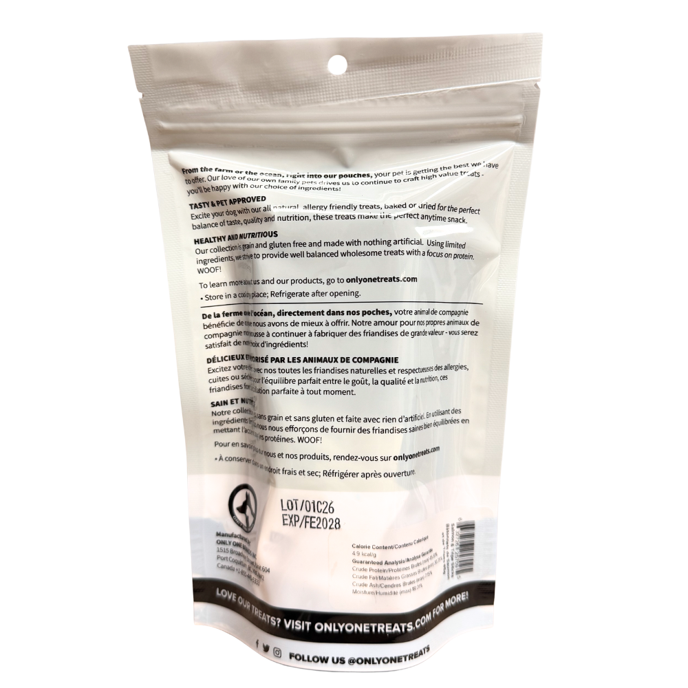 Bâtonnets de saumon et de tripes de bœuf 85g