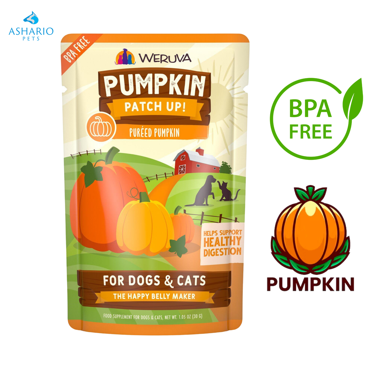 Weruva - Pumpkin Patch Up Wet Dog Food Pouch