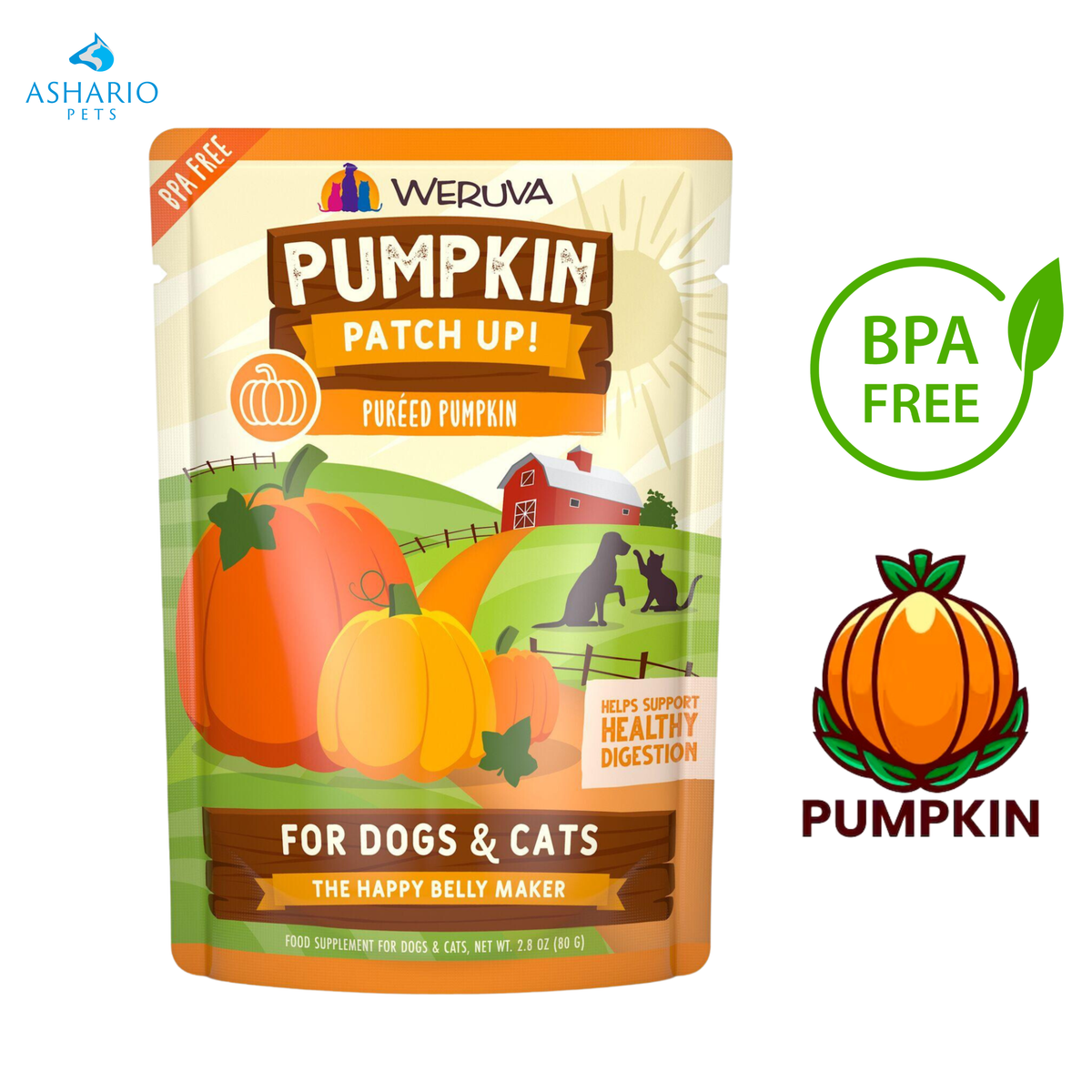 Weruva - Pumpkin Patch Up Wet Dog Food Pouch