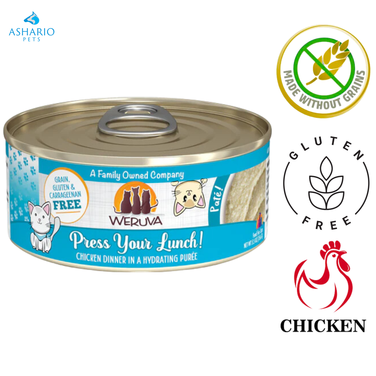 Weruva - Press Your Lunch! Canned Cat Food