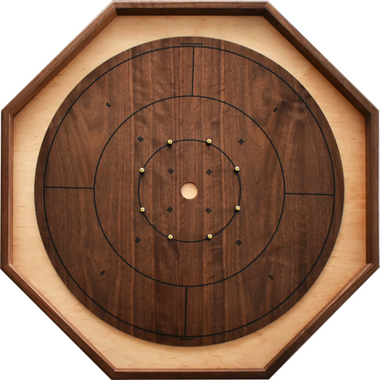 Le Walnut Grove par Crokinole Canada - Jeu de Crokinole Traditionnel