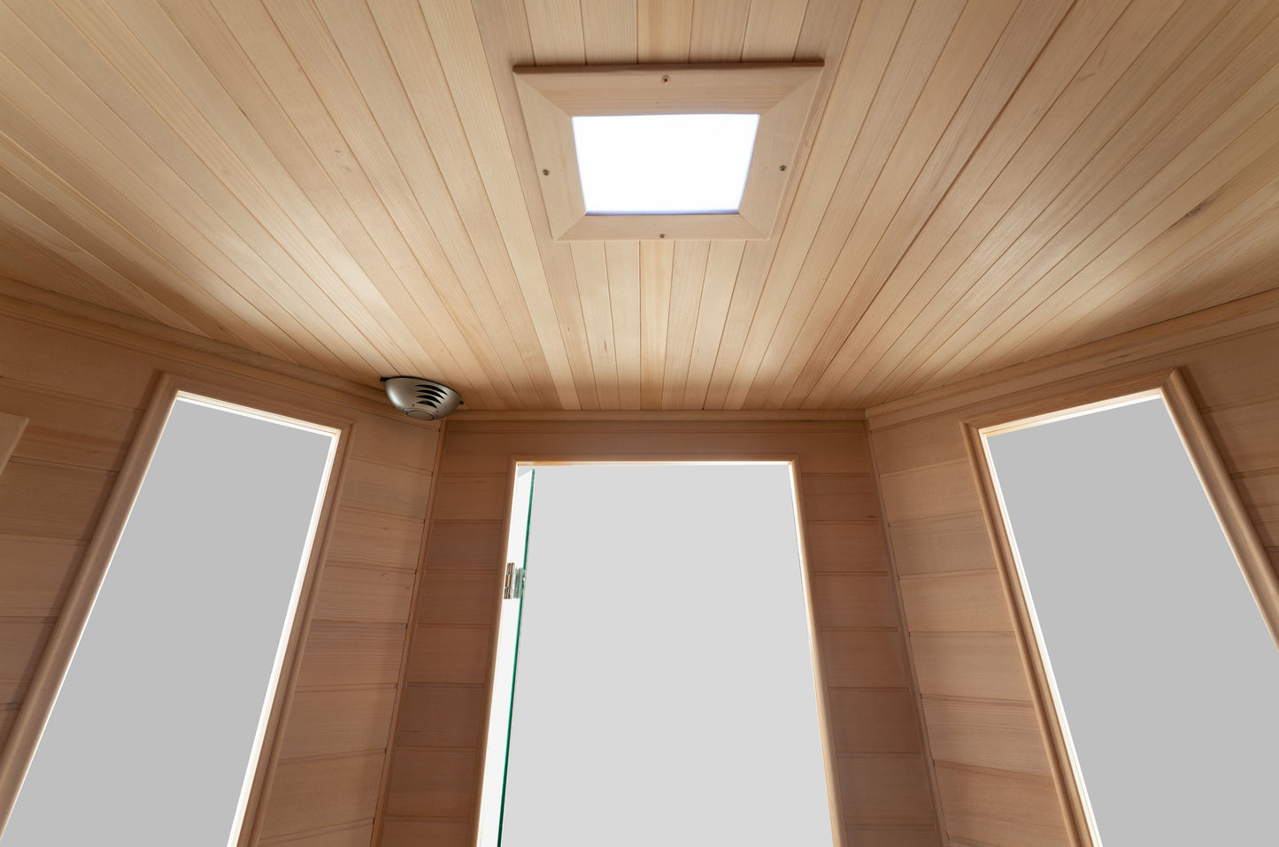 Blisspod | Vienna | Sauna spacieux à infrarouge lointain, en pruche du Canada, Ultra Bas EMF, 12 chauffages, 4-5 personnes