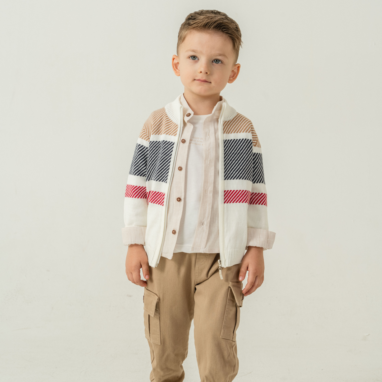 Ensemble de chandail 4 pièces de style cargo