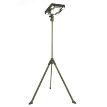 TRU De-LIGHT WHITENIGHT Projecteur LED Solaire / Secteur / DC Multiusage - Lumière Principale pour Jardin, Camping + 4 Lampes Latérales Amovibles Multimodes Indépendantes / Trépied + Sac de Transport