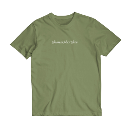 T-shirt « GOLF RESPONSABLE » (vert mousse)