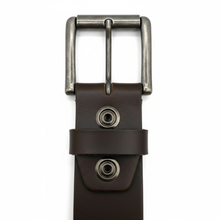 Ruthless Rustlers Barbed Wire Belt | Embossed Brown