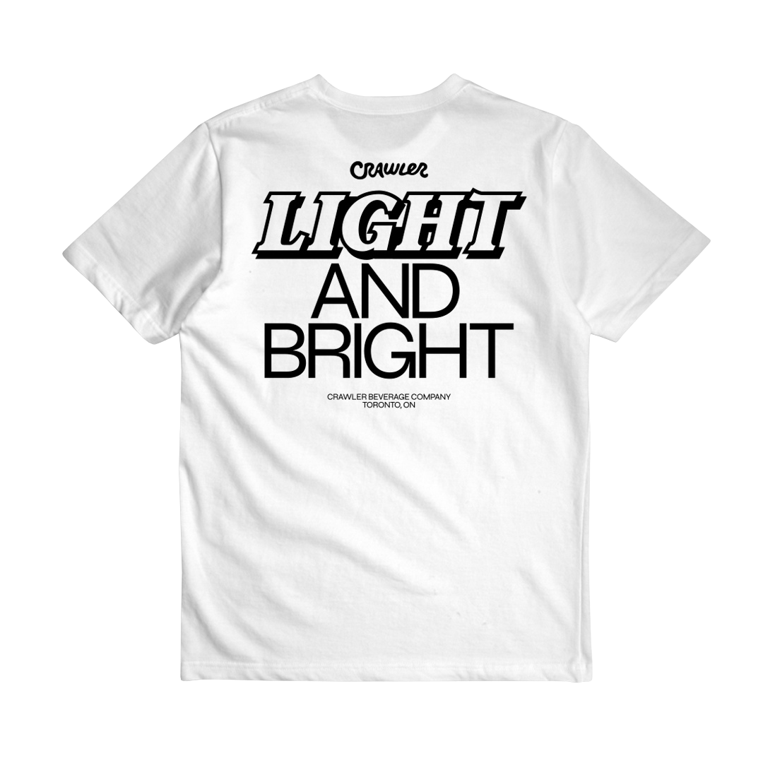T-shirt « LIGHT &amp; BRIGHT »