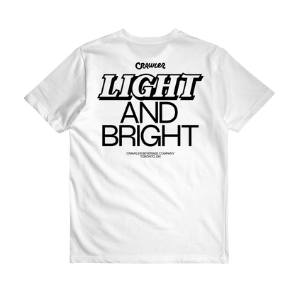 T-shirt « LIGHT &amp; BRIGHT »
