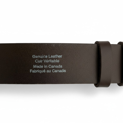 Ruthless Rustlers Barbed Wire Belt | Embossed Brown