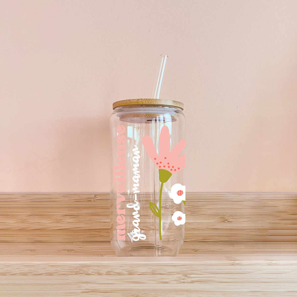 Verre boho - Merveilleuse grand-maman
