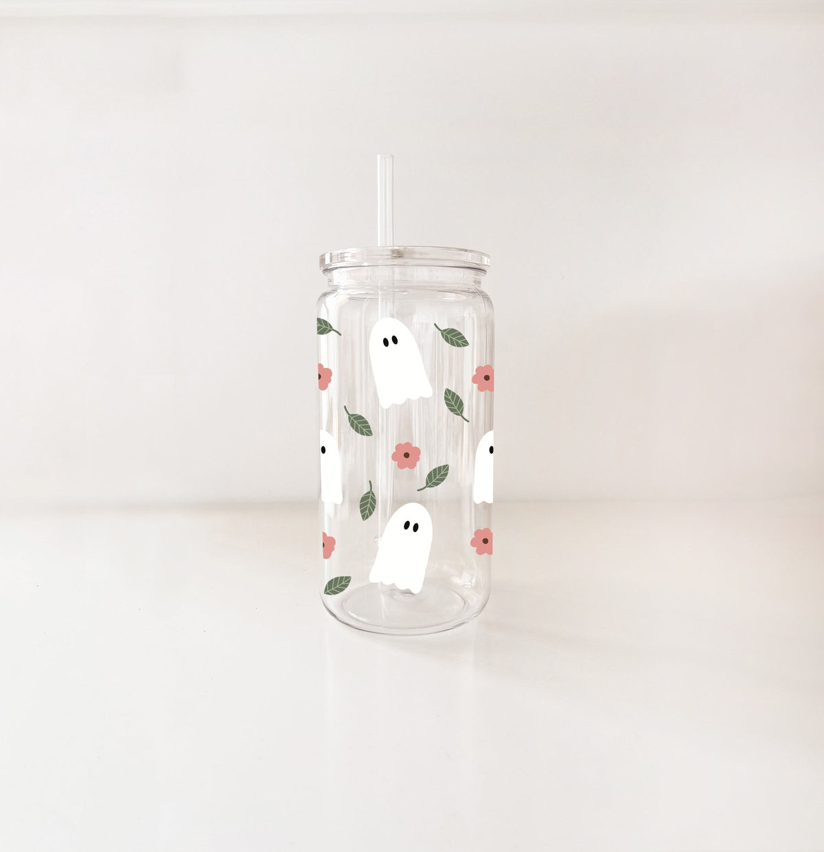 Verre en plastique - Fantômes